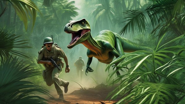 Dinosaur Fight preview